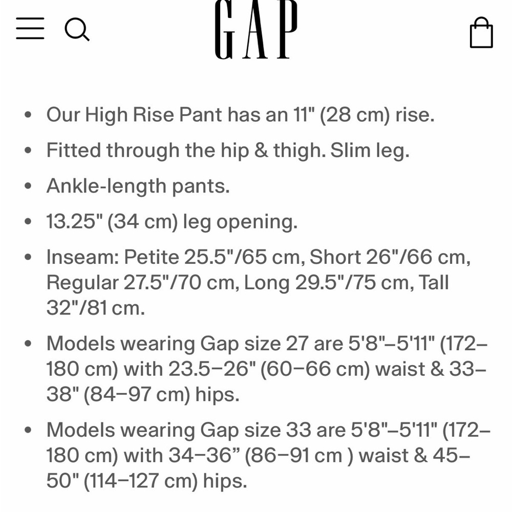 GAP Brown/Deep Olive Green Corduroy Pants in TALL - Picture 4 of 4